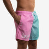 swim boxer medium pink medio rosa gradient side