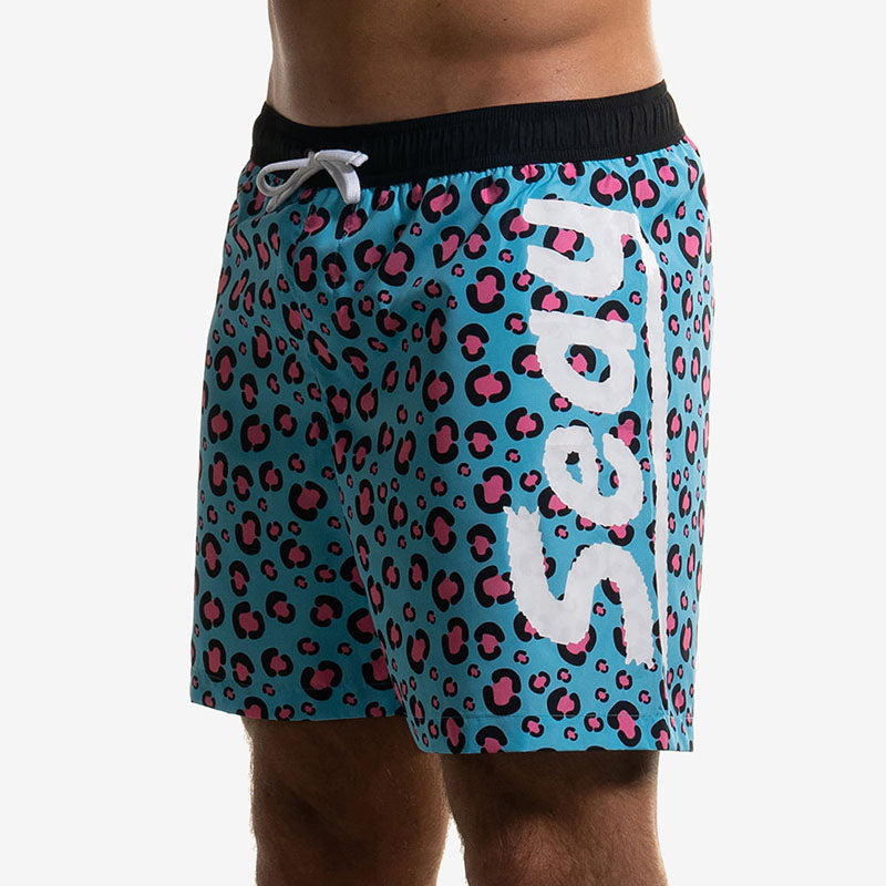 swim boxer medium medio blue ocelot side