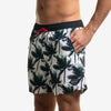 swim boxer medium medio white palms side
