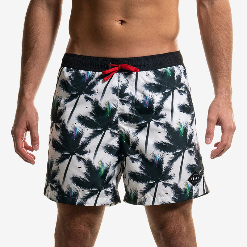 swim boxer medium medio white palms front