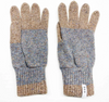 Guanti da donna a righe in lana rigenerata Reborn Ideas