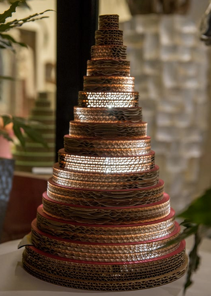 Albero di Natale in cartone
