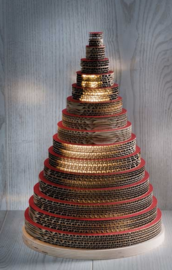 Albero di Natale in cartone