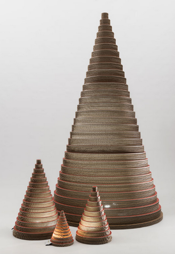 Albero di Natale in cartone