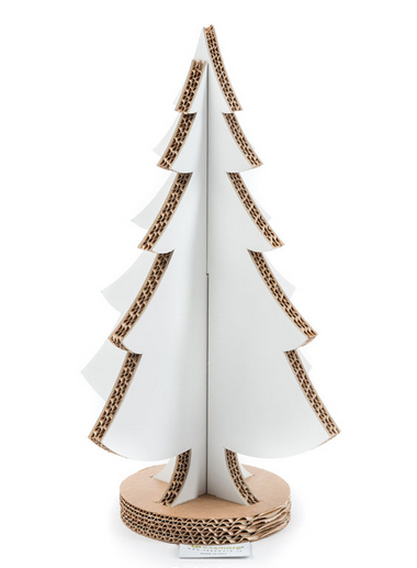 Albero di Natale ad incastro in cartone misura Medium