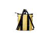 Borsa/zaino in jersey fantasia giallo