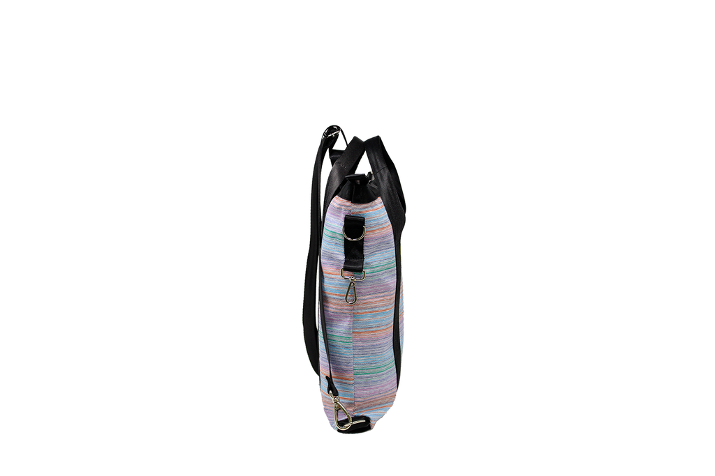 Borsa/zaino in jersey arcobaleno