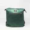 URBN similpelle verde screziata in oro FRONT
