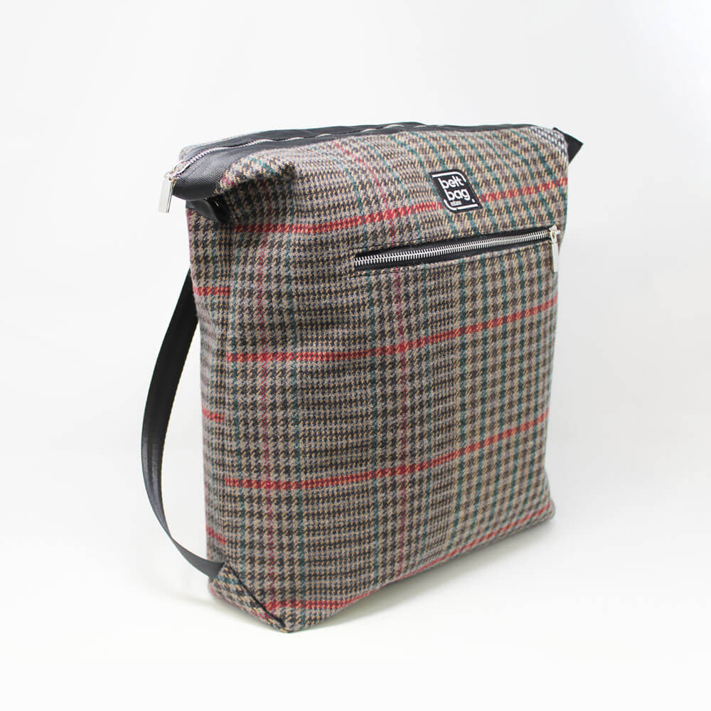 URBN tweed marrone-verde-rosso LAT