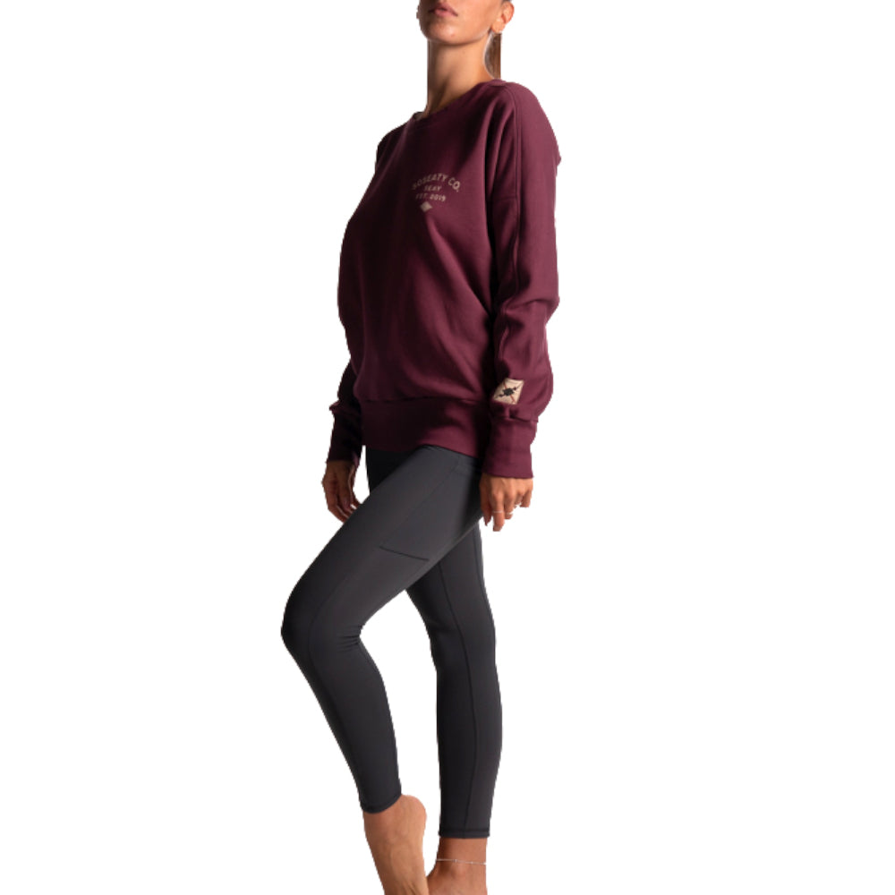 sweatshirt grape pomace organic cotton