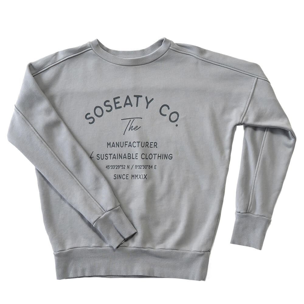 sweatshirt smoke organic cotton