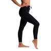 high waist leggings black