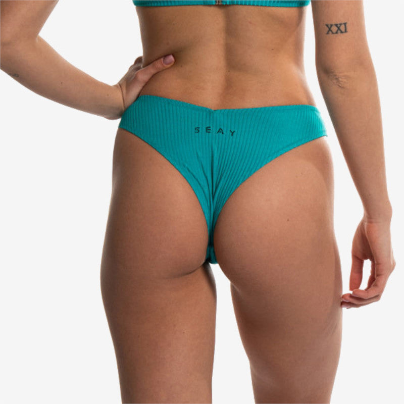 brazilian brief turquoise slip brasiliano turchese back