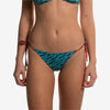 reversible brief orange flower blue tiger slip reversibile front