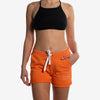 sweat shorts orange arancione front