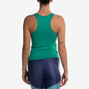 racerback tank top green canotta verde back