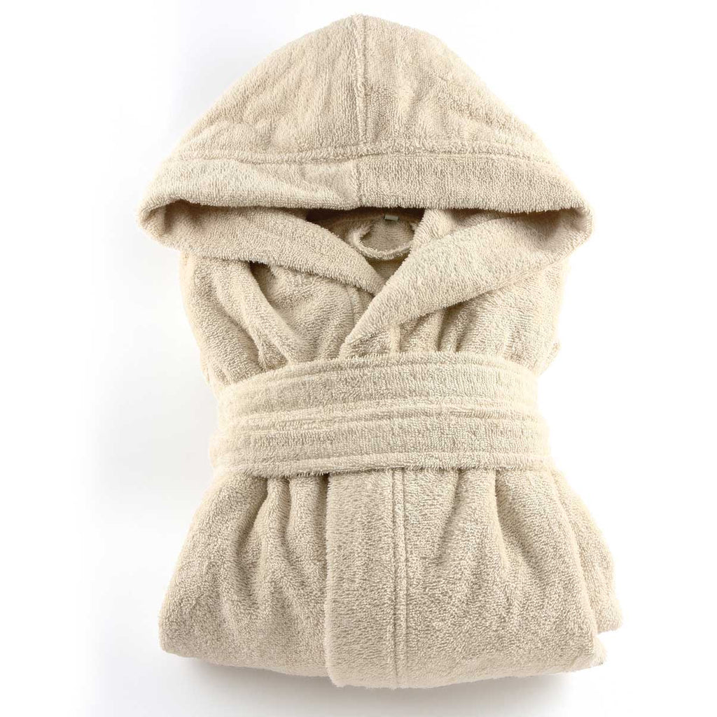 Accappatoio Mymami in cotone biologico naturale color Naturale taglia Large