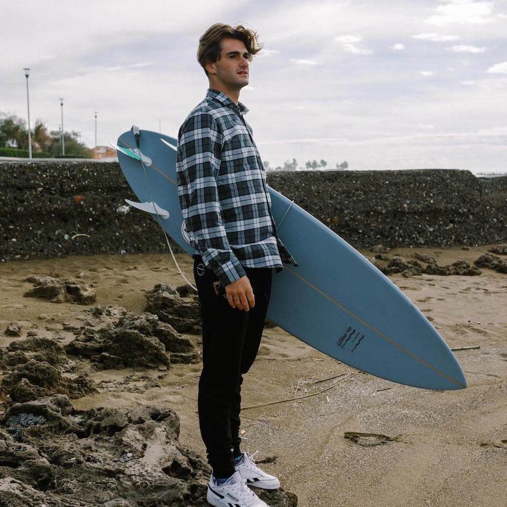 checked cotton flannel shirt camicia a quadri flanella seay etesia