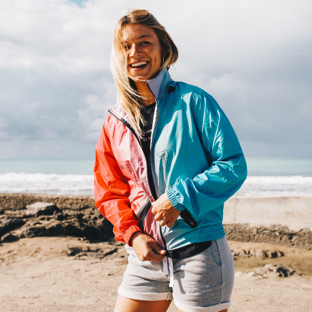 windbreaker gradient sunrise women seay etesia