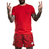 kahala t-shirt front red