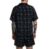 mermaid hawaiian shirt back