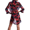 night palms maxi shirt back