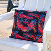 night palms pillow seay recycled polyamide