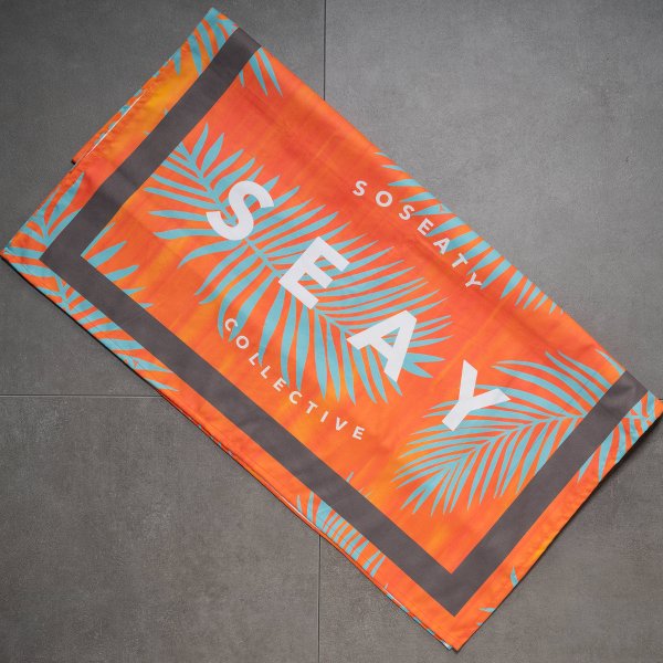 palms beach towel folded