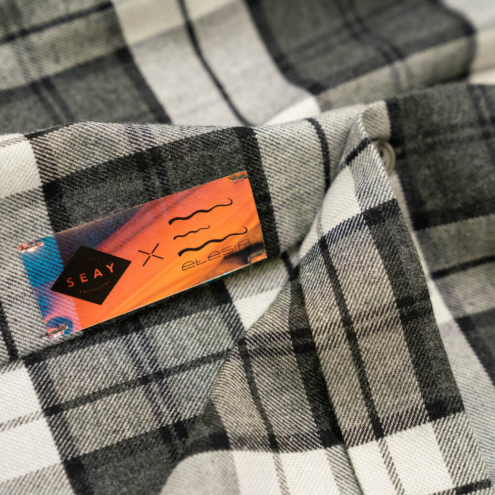 checked cotton flannel shirt camicia a quadri flanella seay etesia