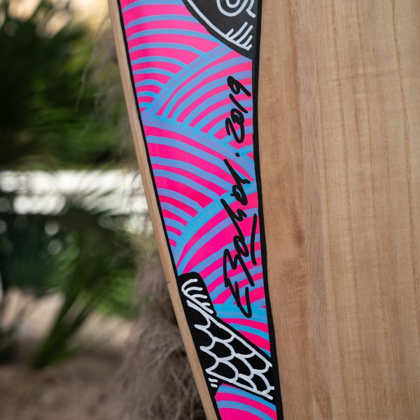 no-made surfboard hand painted eduardo bolioli