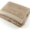 Telo Bagno Mymami in puro cotone biologico colore Nocciola