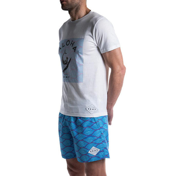 waves t-shirt side